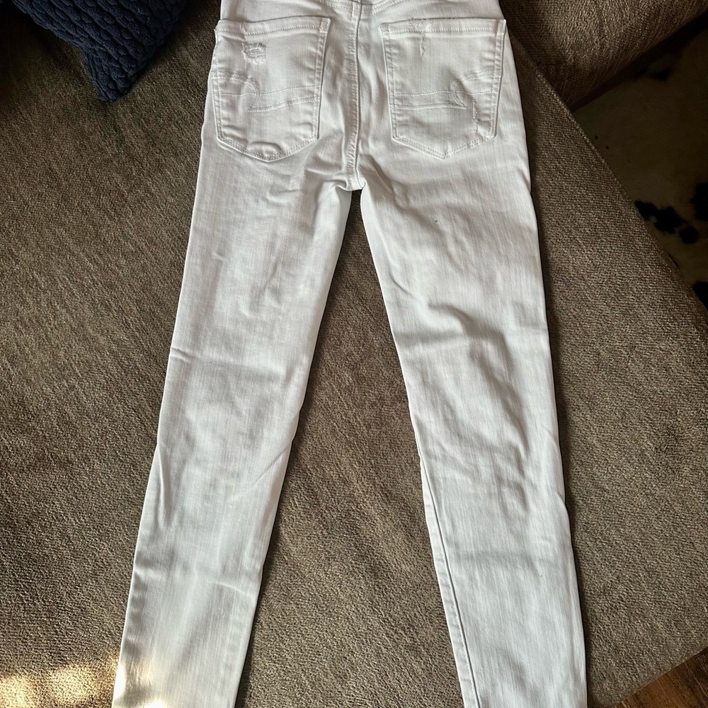 American Eagle Distressed Jeans Euc! - image 4